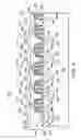 Fig. 20 - Self aligned active trench contact