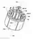 Fig. 01 - Coil former having integrated retainers for a phase isolation paper