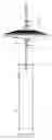 Fig. 01 - Electro-mechanical pest deterrent for use with any bird feeder