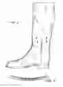 Fig. 02 - Boot with stretchable opening
