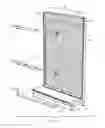 Fig. 06 - Modular wall assembly for a cosmetic fixture system