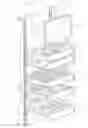Fig. 01 - Modular shelf assembly for a cosmetic fixture system