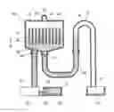 Fig. 01 - Steam generator and heating cooker including steam generator