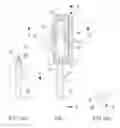 Fig. 02 - Disposable bath brush with integral gel soap and moisturizer dispensers