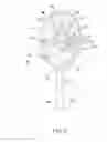 Fig. 03 - Disposable bath brush with integral gel soap and moisturizer dispensers