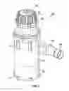 Fig. 03 - Cyclonic vacuum cleaner and dirt separator