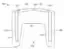 Fig. 01 - Orthopedic augment with cement trough containing projections