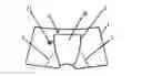 Fig. 01 - Men's briefs with separate space for penis comprising absorbent receptacle