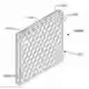 Fig. 01 - Honey impregnated composite dressing having super absorbency and intelligent management of wound exudate and method of making same