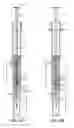 Fig. 19 - Retractable needle adapters and safety syringes
