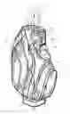 Fig. 01 - Fastener for a golf bag