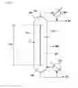 Fig. 02 - Trihalosilane refining device having divided wall distillation column