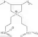 Fig. 19 - Polymerization of bis[3-(diethoxyphosphoryl)propyl]diallylammonium chloride