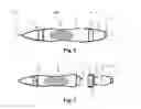 Fig. 04 - Applicator for in particular manually controlled application of a light-curable composite material and arrangement of a light source on the applicator