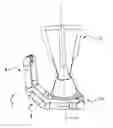 Fig. 01 - Device for handling wax spider-like sprues