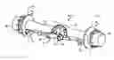 Fig. 01 - Support casing for a differential gear of an axle and track rod assembly