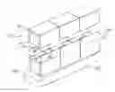 Fig. 01 - Apparatus and method of forming a shipping unit from a plurality of boxes containing components