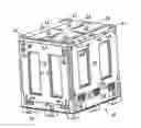 Fig. 01 - Collapsible container having foldable side and end panels