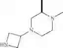 Fig. 113 - (6S,9aS)-N-benzyl-6-[(4-hydroxyphenyl)methyl]-4,7-dioxo-8-({6-[3-(piperazin-1-yl)azetidin-1-yl]pyridin-2-yl}methyl)-2-(prop-2-en-1-yl)-octahydro-1H-pyrazino[2,1-c][1,2,4]triazine-1-carboxamide compound