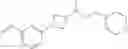 Fig. 142 - (6S,9aS)-N-benzyl-6-[(4-hydroxyphenyl)methyl]-4,7-dioxo-8-({6-[3-(piperazin-1-yl)azetidin-1-yl]pyridin-2-yl}methyl)-2-(prop-2-en-1-yl)-octahydro-1H-pyrazino[2,1-c][1,2,4]triazine-1-carboxamide compound