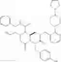 Fig. 157 - (6S,9aS)-N-benzyl-6-[(4-hydroxyphenyl)methyl]-4,7-dioxo-8-({6-[3-(piperazin-1-yl)azetidin-1-yl]pyridin-2-yl}methyl)-2-(prop-2-en-1-yl)-octahydro-1H-pyrazino[2,1-c][1,2,4]triazine-1-carboxamide compound
