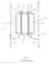 Fig. 03 - Dual Diaphragm Electrolysis cell assembly and method for generating a cleaning solution without any salt residues and simultaneously generating a sanitizing solution having a predetermined level of available free chlorine and PH