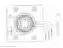Fig. 12 - Dual Diaphragm Electrolysis cell assembly and method for generating a cleaning solution without any salt residues and simultaneously generating a sanitizing solution having a predetermined level of available free chlorine and PH