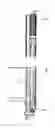 Fig. 01 - Locking and pivoting latch for a fence support post