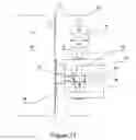 Fig. 28 - Wave activated power generation system with the rack and pinion mechanism