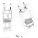 Fig. 02 - Retractable end-cap for LED tube