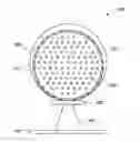Fig. 01 - SPHERICAL SHAPED LED ARRAY FOR AN OMNI-DIRECTIONAL LIGHT SOURCE