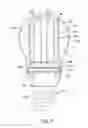 Fig. 09 - LIGHT EMITTING DIODE BULB WITH CENTRAL AXIS BIDIRECTIONAL CONVECTION HEAT DISSIPATION STRUCTURE
