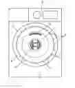 Fig. 01 - Lighting device on a laundry appliance