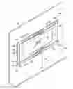 Fig. 01 - Flush-mounted fireplace assembly