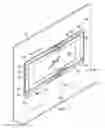 Fig. 02 - Flush-mounted fireplace assembly