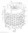Fig. 10 - Cooling tower with geodesic shell
