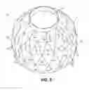 Fig. 12 - Cooling tower with geodesic shell