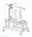 Fig. 01 - Clamping device for flow module plates, reactor plates or heat exchanger plates