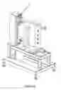 Fig. 10 - Clamping device for flow module plates, reactor plates or heat exchanger plates