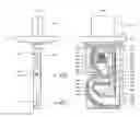 Fig. 01 - Thermal flow meter including a protrusion protruding from a circuit package body and a temperature detection element buried in the protrusion
