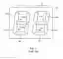 Fig. 02 - Arrangement of electrodes for a digital display