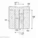 Fig. 01 - Using materials with different etch rates to fill trenches in semiconductor devices
