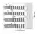 Fig. 48 - Multilevel contact to a 3D memory array and method of making thereof