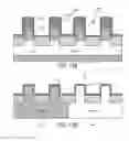 Fig. 11 - Floating body memory cell having gates favoring different conductivity type regions