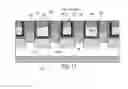 Fig. 15 - Floating body memory cell having gates favoring different conductivity type regions