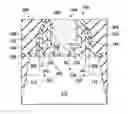Fig. 01 - Metal-gate MOS transistor and method of forming the transistor with reduced gate-to-source and gate-to-drain overlap capacitance