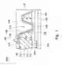 Fig. 02 - Electrical contact structure with a redistribution layer connected to a stud