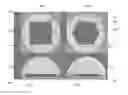 Fig. 02 - METHODS OF LOCATING DIFFERENTLY SHAPED OR DIFFERENTLY SIZED LED DIE IN A SUBMOUNT