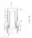 Fig. 11 - Coaxial cable connector and threaded connector