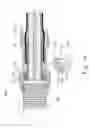 Fig. 14 - Coaxial cable connector and threaded connector